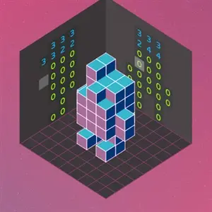 Qube Qross - Style graphique néon