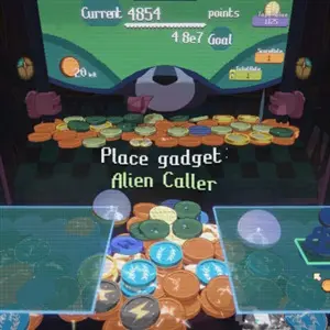 RACCOIN: Coin Pusher Roguelike – Appel Extraterrestre