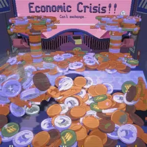 RACCOIN: Coin Pusher Roguelike – Crise Économique