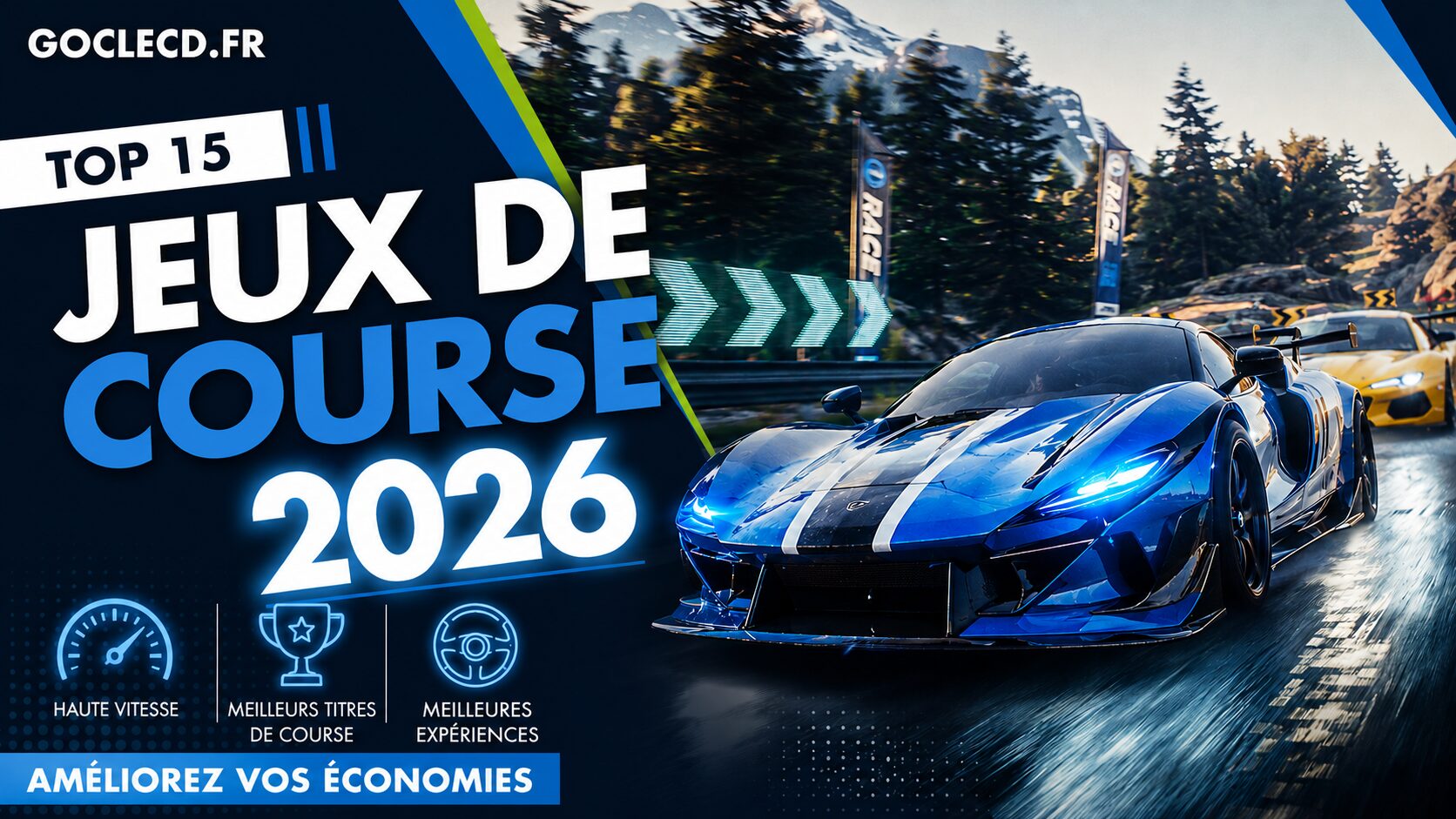 Top 15 des jeux de course de 2026
