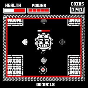 De beaux graphiques monochromes en pixel