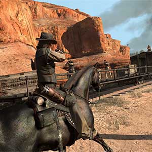 Red Dead Redemption Hold-up de train