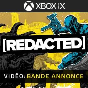 REDACTED Xbox Series - Bande-annonce vidéo