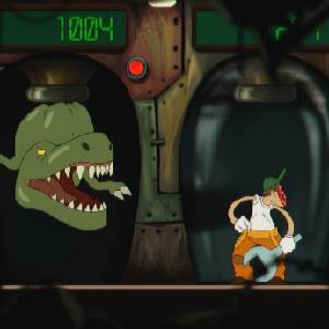 Redneck Ed Astro Monsters Show Dinosaure