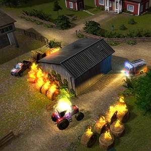 Rescue 2: Everyday Heroes Grange en feu