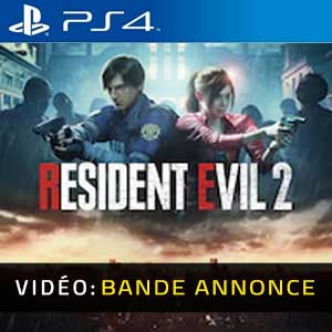 Resident Evil 2 PS4 Bande-annonce Vidéo