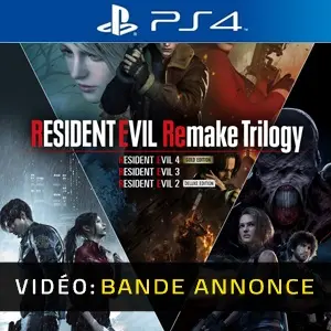 Resident Evil Remake Trilogy PS4 – Bande-annonce