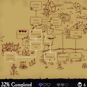 Riddlewood Manor - Plan de la Maison