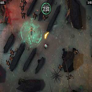 sorcière accomplit son rituel