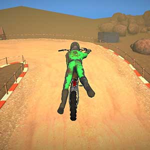 Le sommet de la cascade à vélo