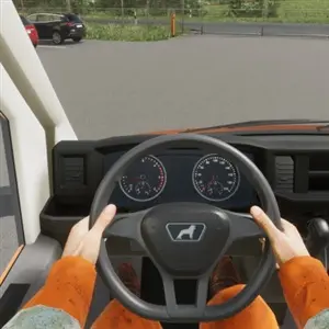 Road Maintenance Simulator - Conduite