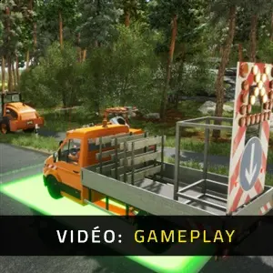 Road Maintenance Simulator - Vidéo de Gameplay