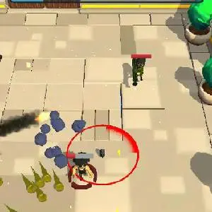 Rogue City: Casual Top Down Shooter - Pistolet