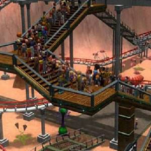 RollerCoaster Tycoon 9 Megapack - File d'attente longue