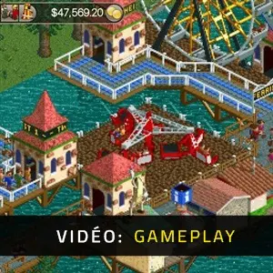 RollerCoaster Tycoon Classic - Gameplay