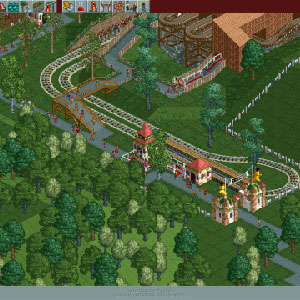 Rollercoaster Tycoon Deluxe Rollercoaster