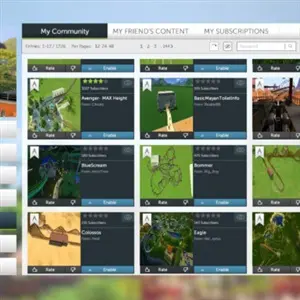 RollerCoaster Tycoon World - Plans