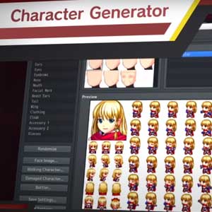 Paramètres de combat du RPG Maker MZ