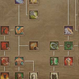 Ruzar The Life Stone arbre de Compétence