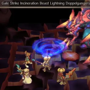 SaGa Frontier 2 Remastered - Frappe de Rafale