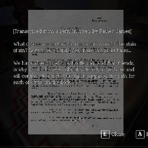 Sagebrush - Sermon Transcrit de Père James