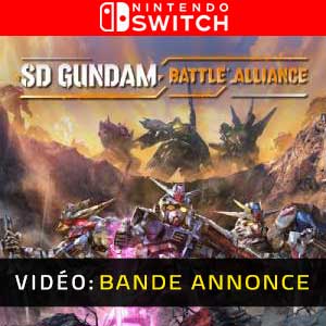 SD Gundam Battle Alliance Nintendo Switch Bande-annonce Vidéo