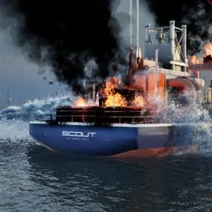 Seafarer The Ship Sim - Incendie à Bord