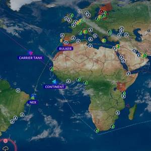 SeaOrama World of Shipping - Carte
