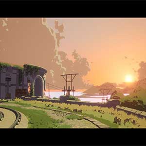 SEASON A letter to the future - Coucher de soleil dans le village