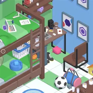 Secret Paws - Cozy Apartments - Chambre en désordre
