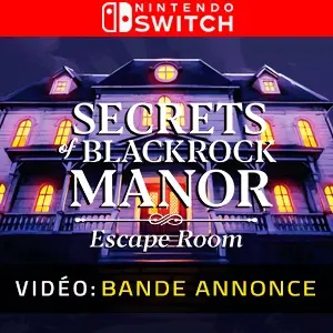 Secrets of Blackrock Manor Escape Room Nintendo Switch - Bande-annonce