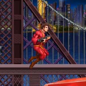 Sauter sur la voiture