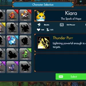 Shard Squad - Sélection du personnage