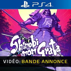 Shinobi non Grata PS4 - Bande-annonce