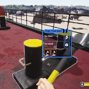 Ship Graveyard Simulator - Double Poteau d'Acier