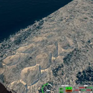 Ship Simulator Realistic - Sillage du Navire
