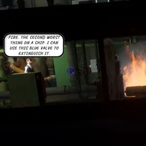 Shipwreck Escape - Ship Incendie