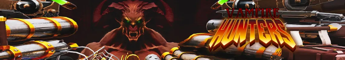 TIREZ SUR LES VAMPIRES AVEC UNE ÉNORME PUISSANCE DE FEU DANS VAMPIRE HUNTERS TIREZ SUR LES VAMPIRES AVEC UNE ÉNORME PUISSANCE DE FEU DANS VAMPIRE HUNTERS