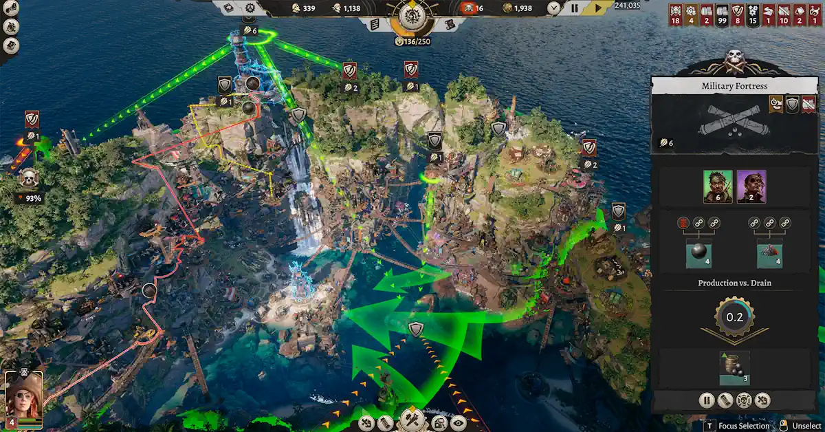 Corsair Cove exige une expansion verticale sur des falaises escarpées