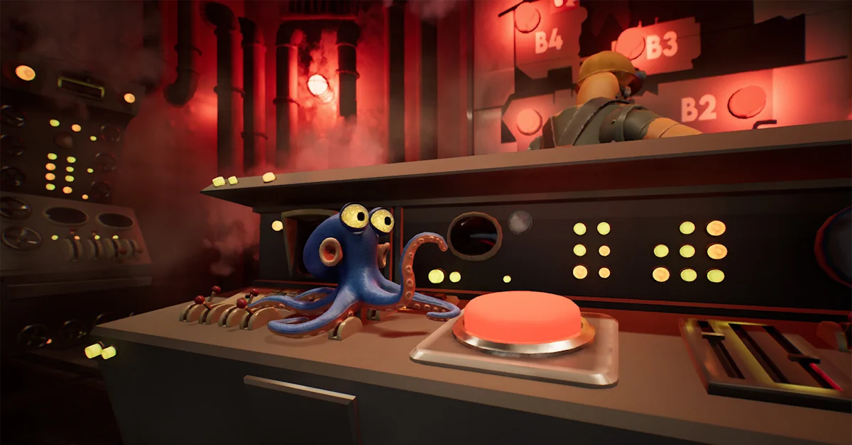 Darwin utilise le camouflage et la furtivité pour éviter de se faire repérer dans une vaste décharge industrielle Darwin utilise le camouflage et la furtivité pour éviter de se faire repérer dans une vaste décharge industrielle