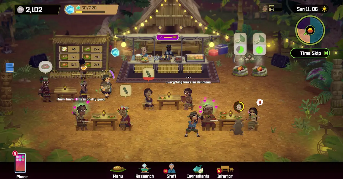 Dave troque sa combinaison de plongée pour un short kaki dans la prochaine extension In the Jungle