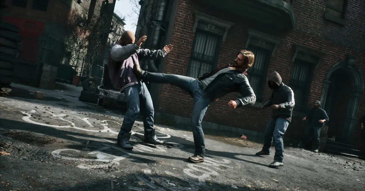 Samson distribue des mandales brutales et installe une ambiance poisseuse des années 90 dans une ville rongée par la criminalité