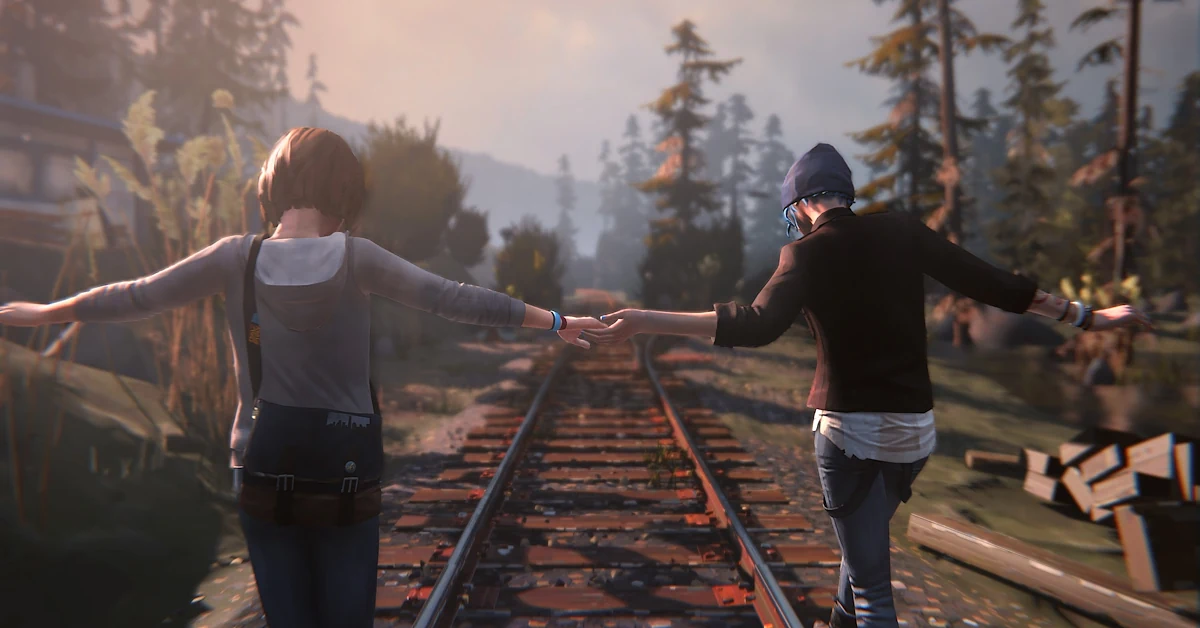 Max Caulfield et Chloe Price assises ensemble, soulignant le retour potentiel du duo emblématique dans Life is Strange: Reunion