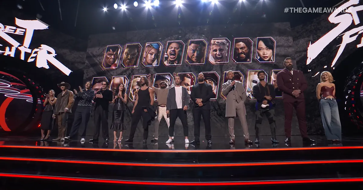 Le casting du film Street Fighter 2026 sur scène aux TGA 2025