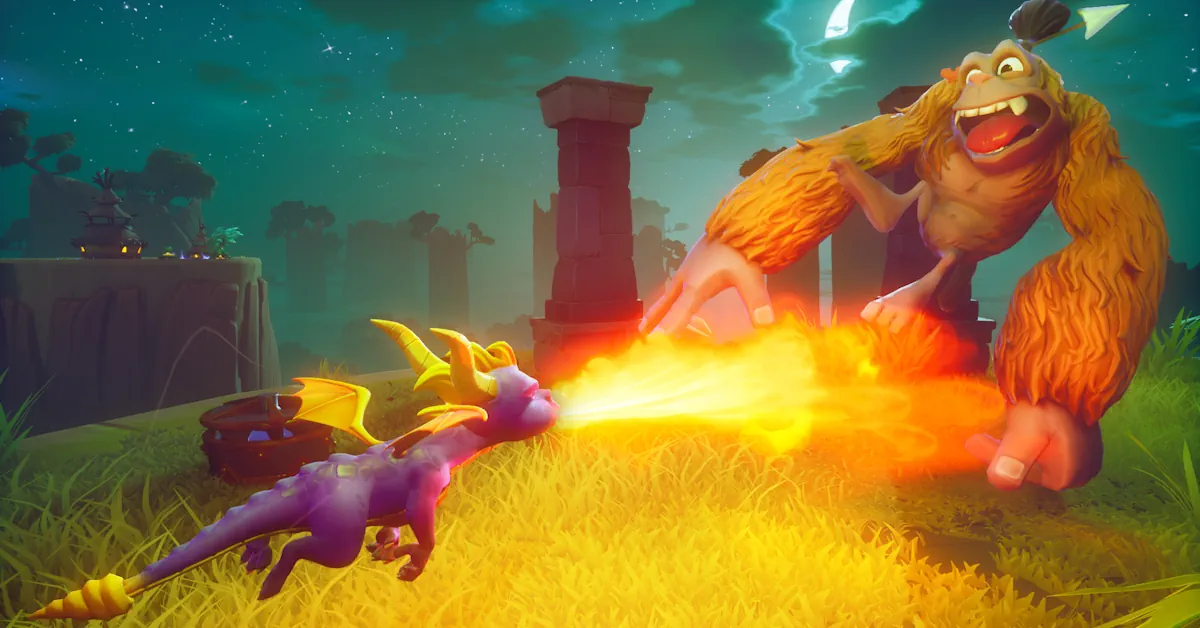Spyro le Dragon dans la Reignited Trilogy, prêt pour une nouvelle aventure