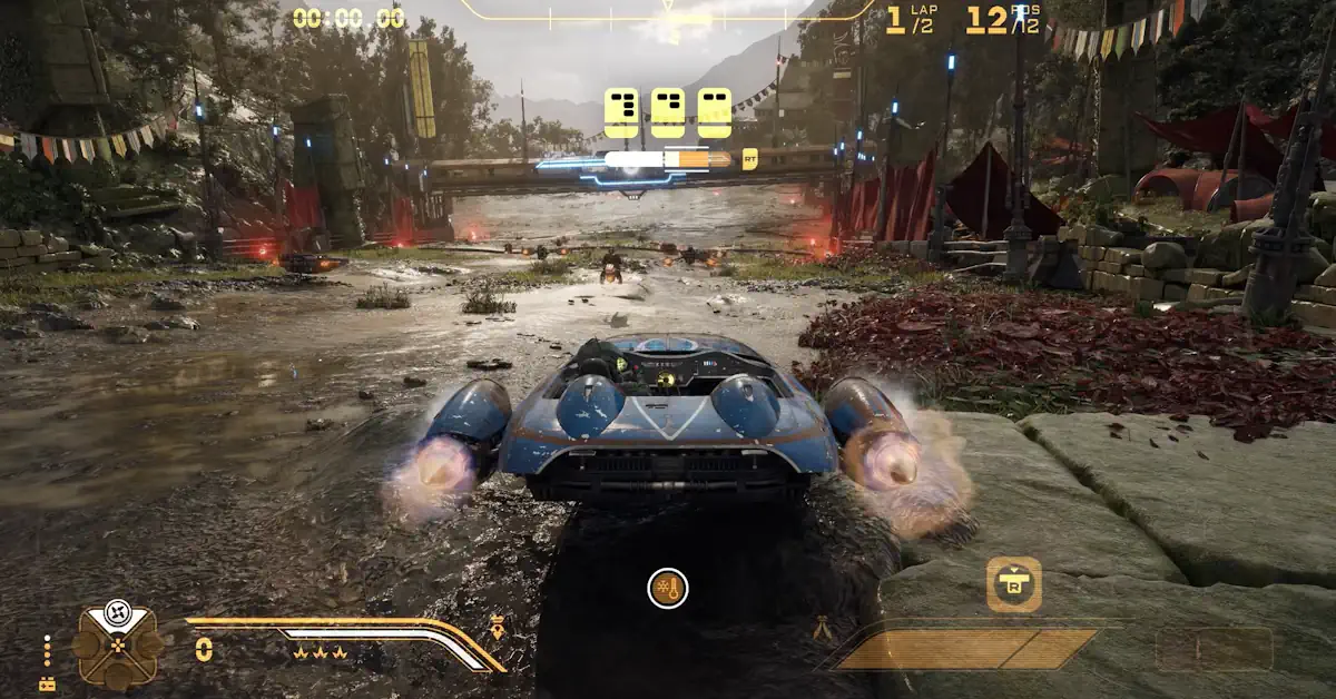 Landspeeders : blindage lourd et dérapages dans Star Wars: Galactic Racer