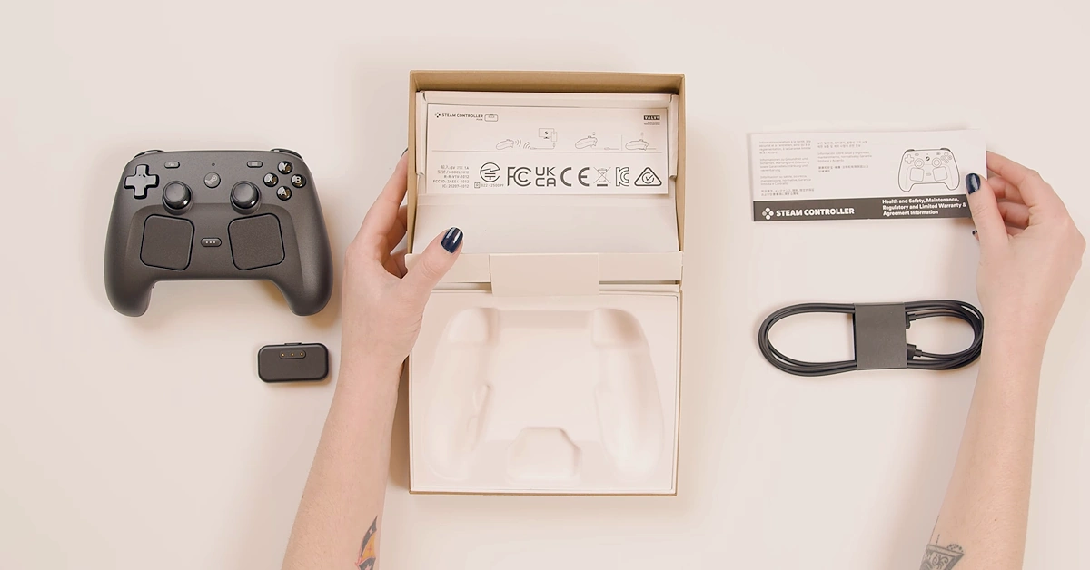 Le nouveau Steam Controller arrive le 4 mai avec des sticks TMR et deux trackpads