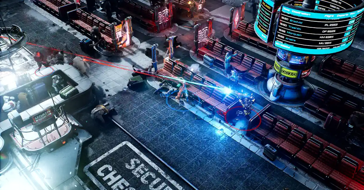 The Ascent combine des mécaniques de jeu de tir isométrique à deux sticks avec une dystopie cyberpunk très détaillée