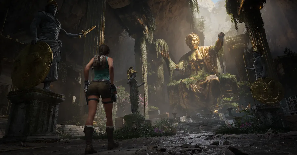 Crystal Dynamics et Flying Wild Hog repensent entièrement les mécaniques de déplacement de Lara Croft