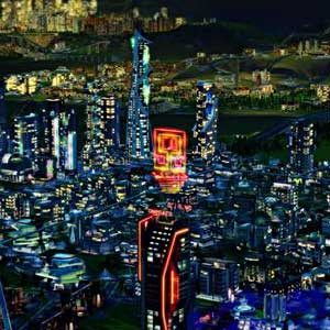 SimCity Cities of Tomorrow Ville de nuit
